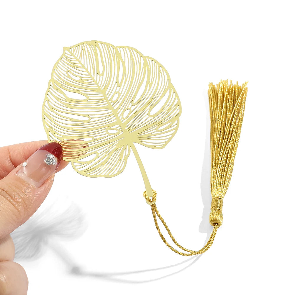 📚🌼 Blooming Thanks! Elegant Brass Flower Bookmarks – A Thoughtful Gift for Teachers 🌿🎁 - ThiGui