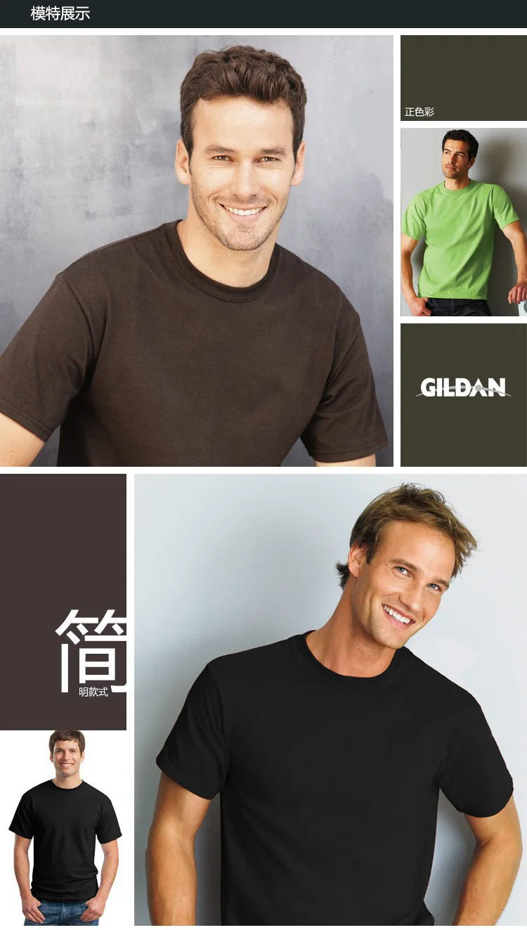 👕 Gildan Classic Cotton Tee – Everyday Comfort for Super Dads & Big Boys 💪☀️ - ThiGui