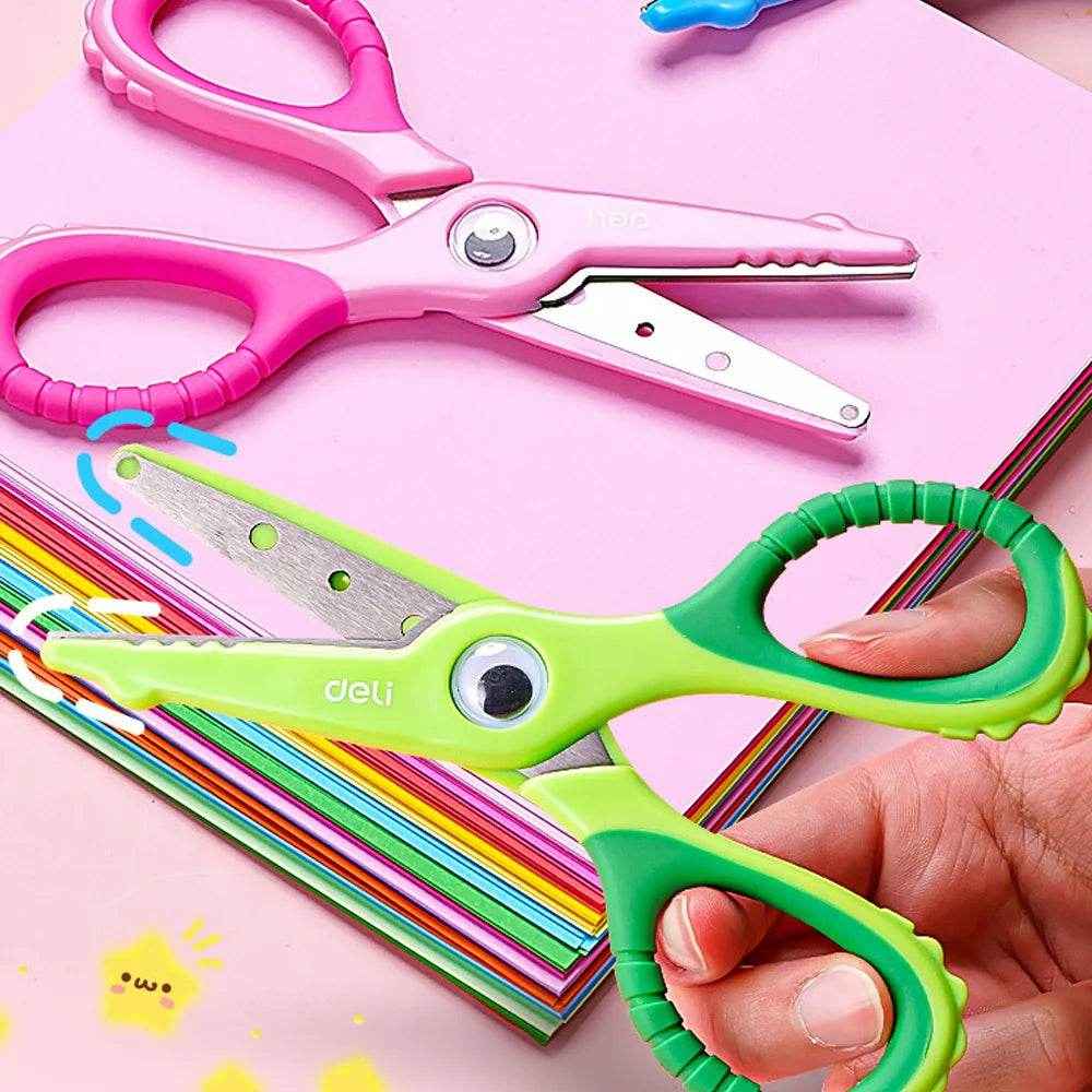 🎨Snip-Safe Fun! Adorable Cartoon Scissors for Little Hands & Big Ideas - ThiGui