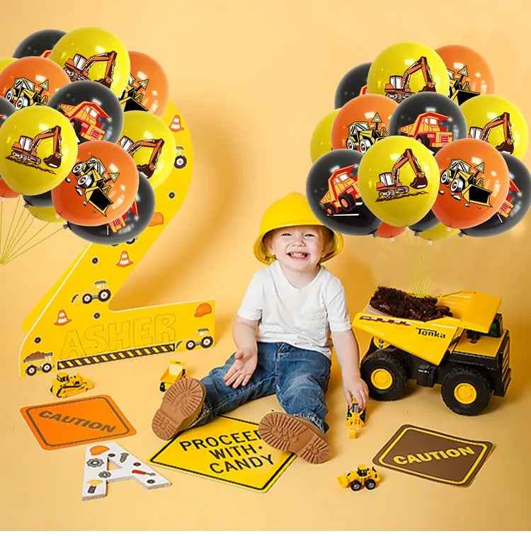 Dig In, Builders! Adorable Construction Party Set for a Wrecking Good Time 🎉 - ThiGui