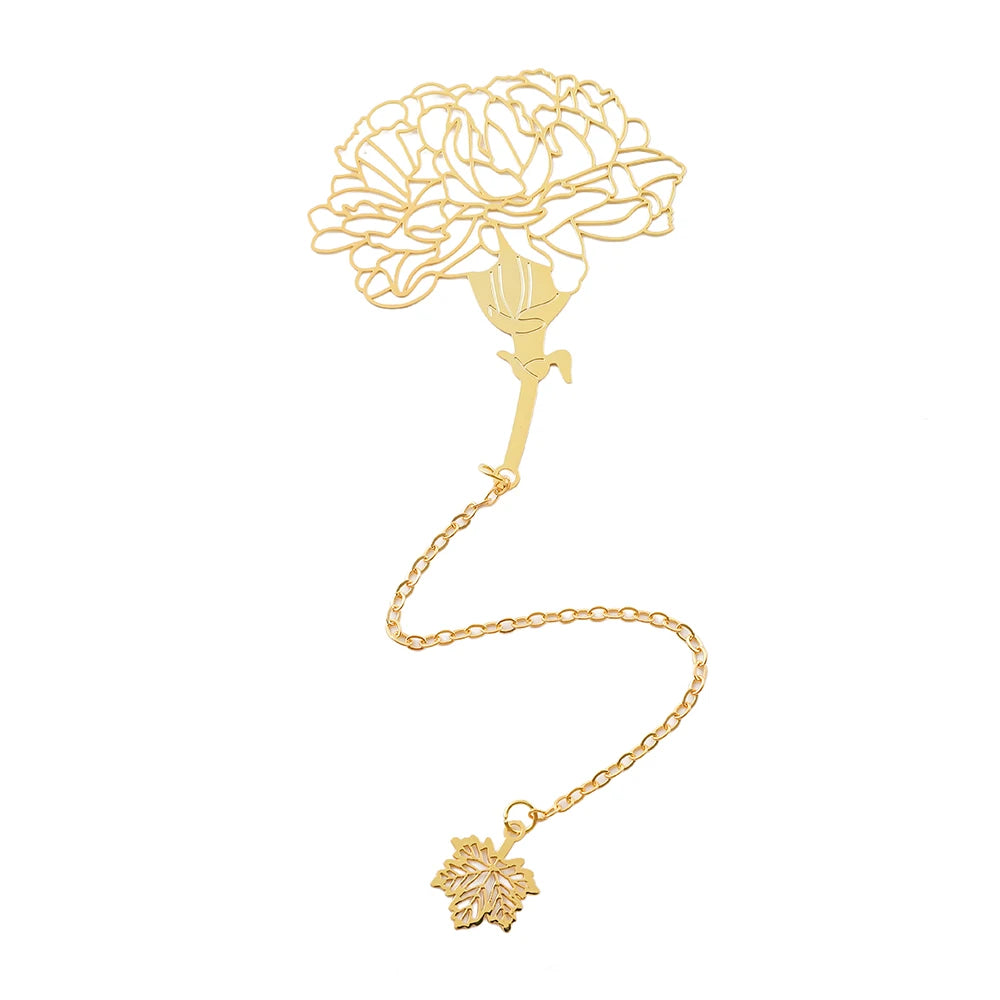 🌻📖 A Blooming Thank You – Handmade Metal Flower Bookmark for Inspiring Teachers 🌸💛 - ThiGui