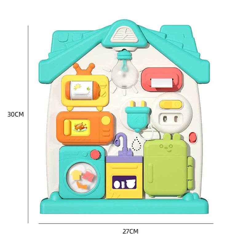 🎁Little Explorer’s Light-Up Busy Board – Switch, Learn & Play Anywhere! - ThiGui