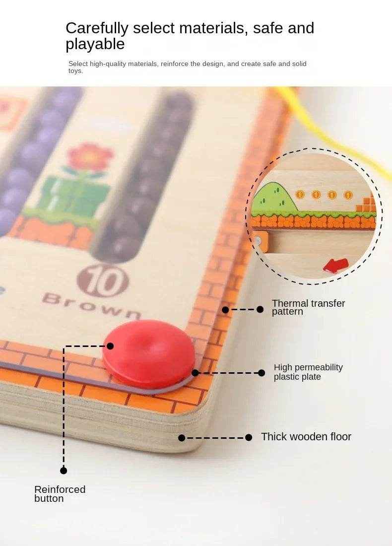 💡Montessori Magnetic Maze – A Colourful Puzzle Adventure for Clever Little Fingers - ThiGui