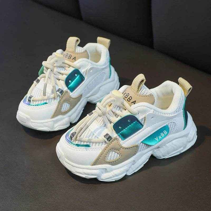 👟Breathe Easy: Lightweight Mesh Trainers for Little Adventurers (Size 21–36) - ThiGui