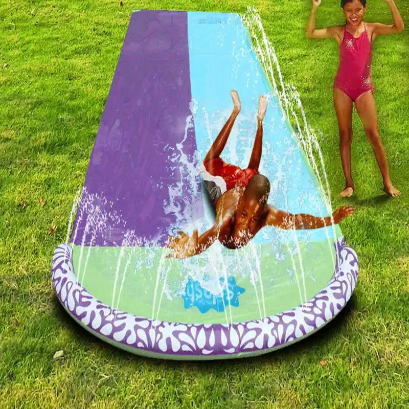 🌊💦 Slip, Slide & Smile! Backyard Water Slide with Sprinkler – The Ultimate Summer Splash 🌞👧🧒 - ThiGui