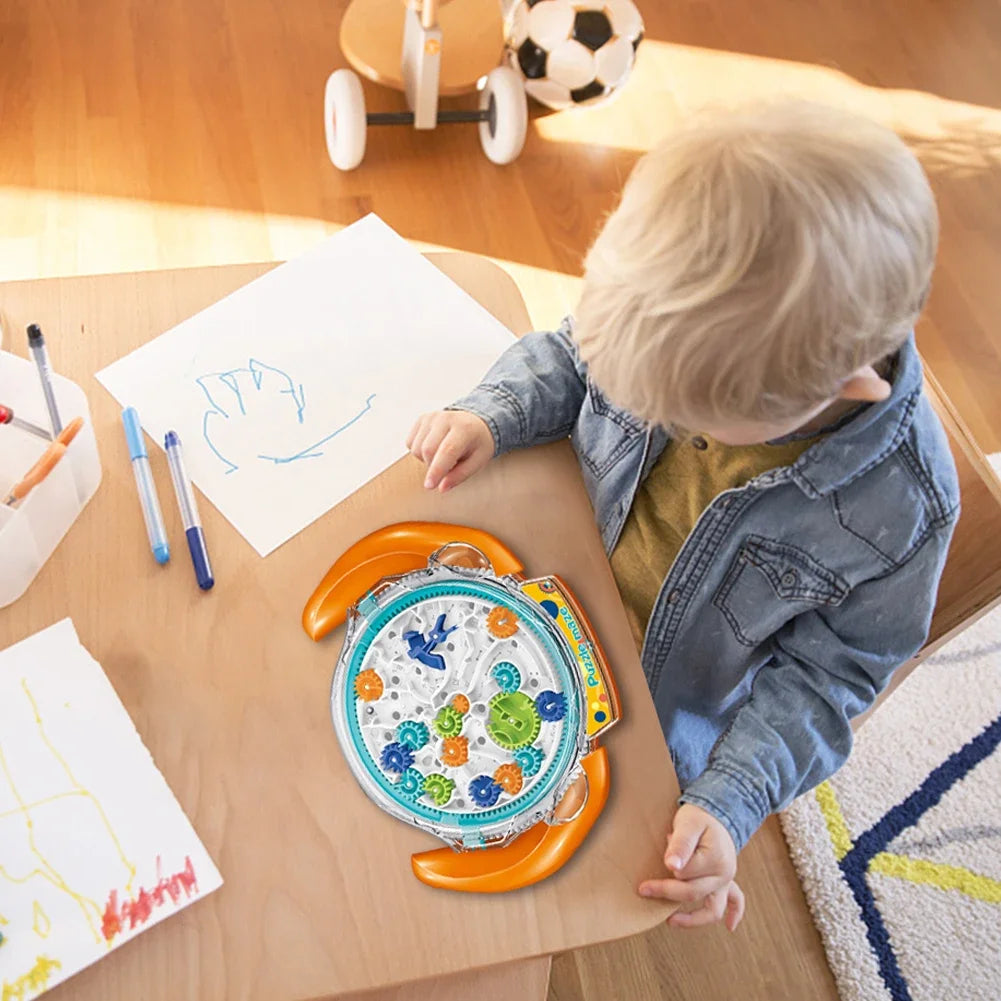 🌀 3D Gear Maze Puzzle Toy – Balance Ball Labyrinth Challenge for Kids’ Focus & Fun! 🧠🎯 - ThiGui