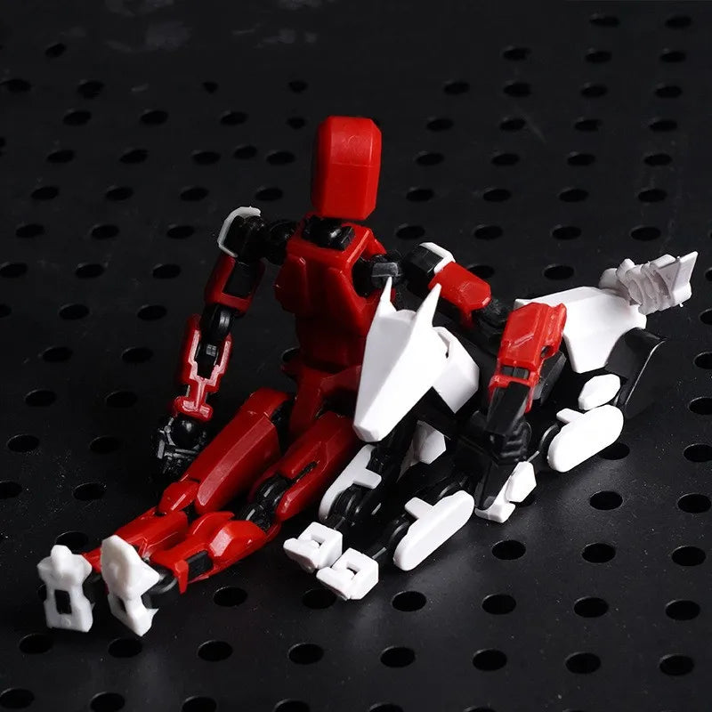 🦸‍♂️ Light-Up Titan Warriors! T13 Action Figures 🔦 | Pose, Play & Battle with Glowing Heroes - ThiGui