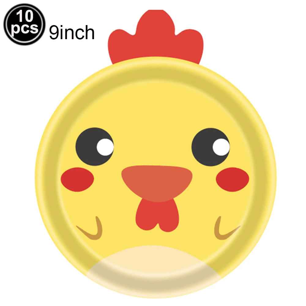 🐷Oink, Moo, Baa – Adorable Farm Animals Tablecloth for a Barnyard Bash! 🐮🐑 - ThiGui