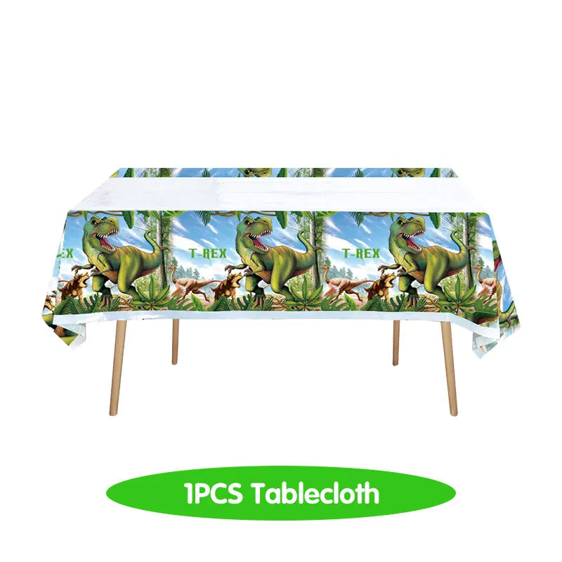 🦕 Jurassic World Dino Party Set 🎈 | Roars, Balloons & T-Rex Table Fun for Kids! 🎂🎉 - ThiGui