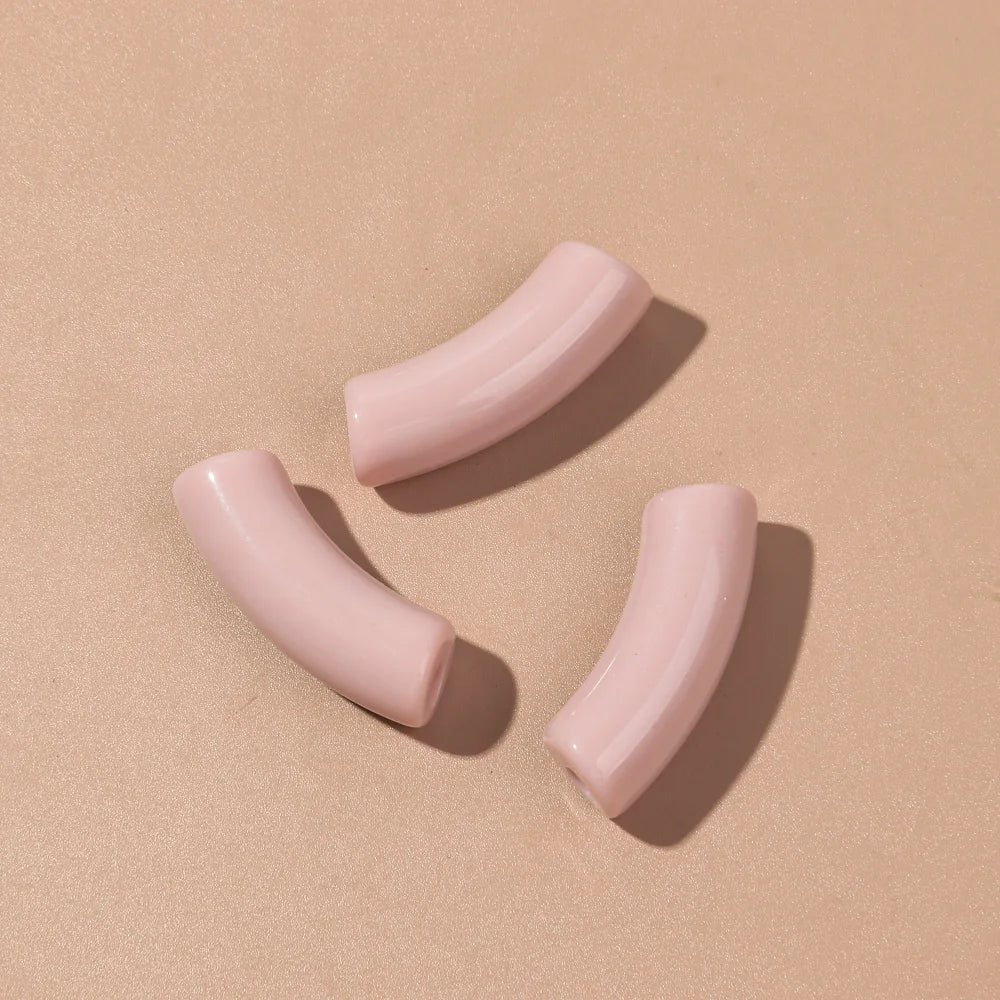 🌈 Lot de 20 Perles Tubes Arc-en-ciel – Idéal pour Créer des Bijoux Colorés et Fun ! 💫🧵 - ThiGui