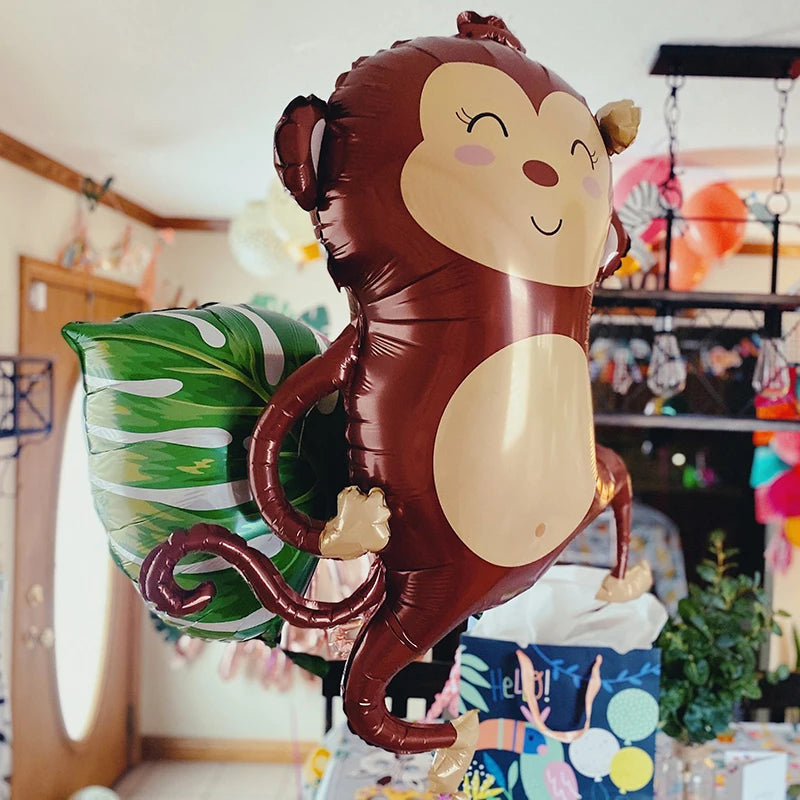🎉 Wild Jungle Animal Balloons – Safari Party Magic with Lions, Tigers & More! 🐯🎈 - ThiGui