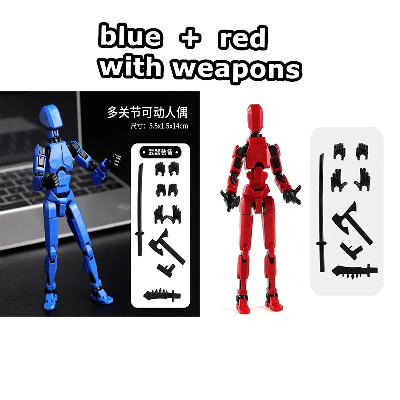 🦸‍♂️ Light-Up Titan Warriors! T13 Action Figures 🔦 | Pose, Play & Battle with Glowing Heroes - ThiGui