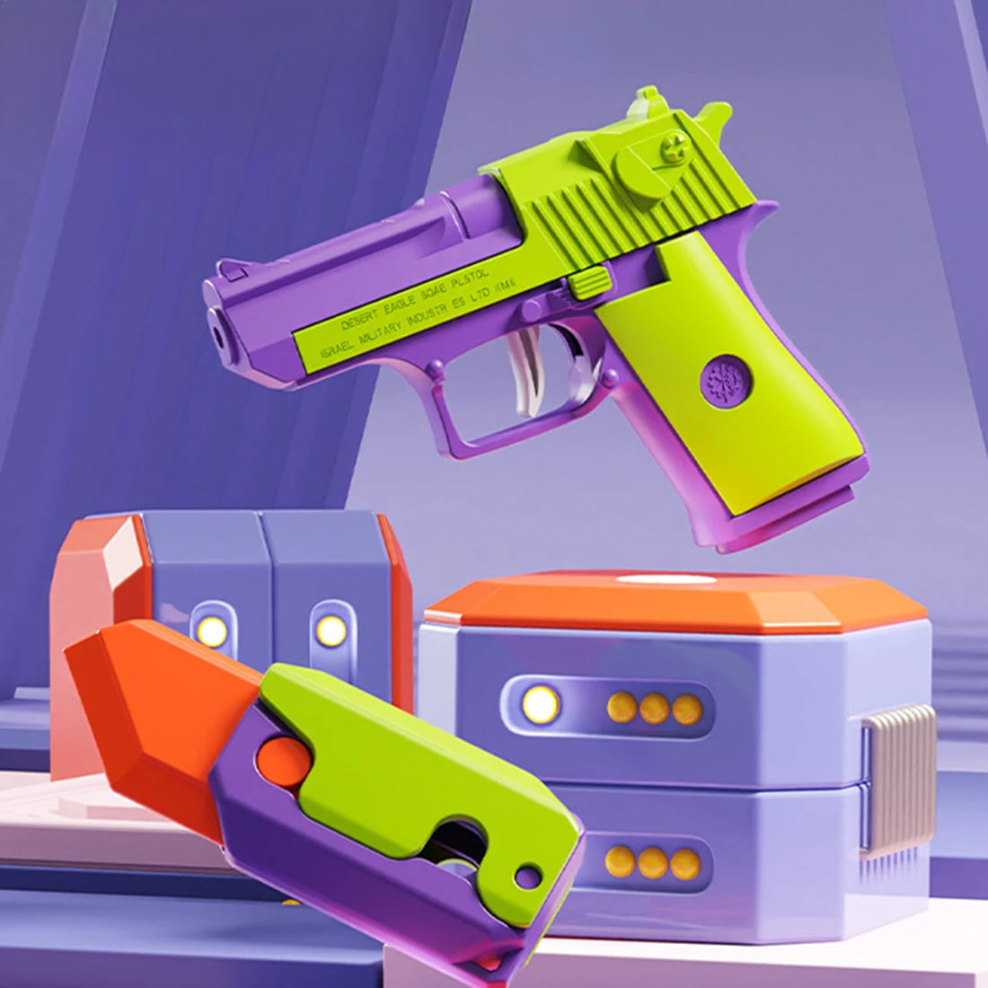 🔫 3D Gravity Toy Gun – The Ultimate Fidget Fun for Little Hands! 🧒✨ - ThiGui