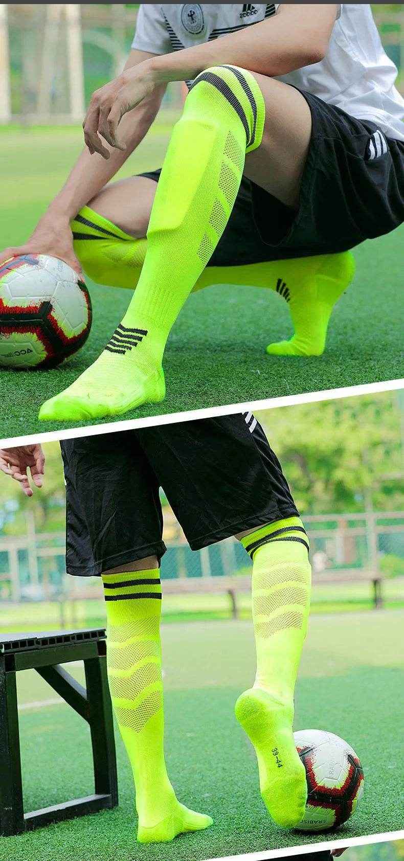 ⚽Comfy Power-Kick Football Socks for Boys – Breathable, Long & Match-Ready! - ThiGui