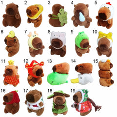 🐹 Adorable Multicolor Capybara Keychain – Cuteness You Can Clip Anywhere! 💕✨ - ThiGui