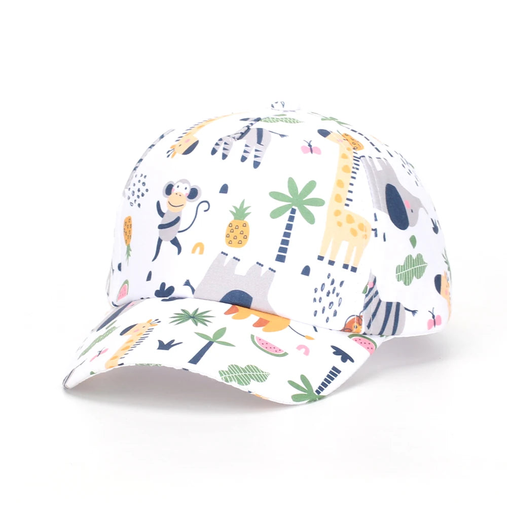🧢 Stylish Summer Cap for Kids – Adjustable & Sun-Smart for 2–6 Year Olds! ☀️🌈 - ThiGui