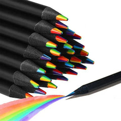 🌈 Magic Rainbow Pencils – 10-Pack for Colourful Doodles & Creative Fun ✏️✨ - ThiGui