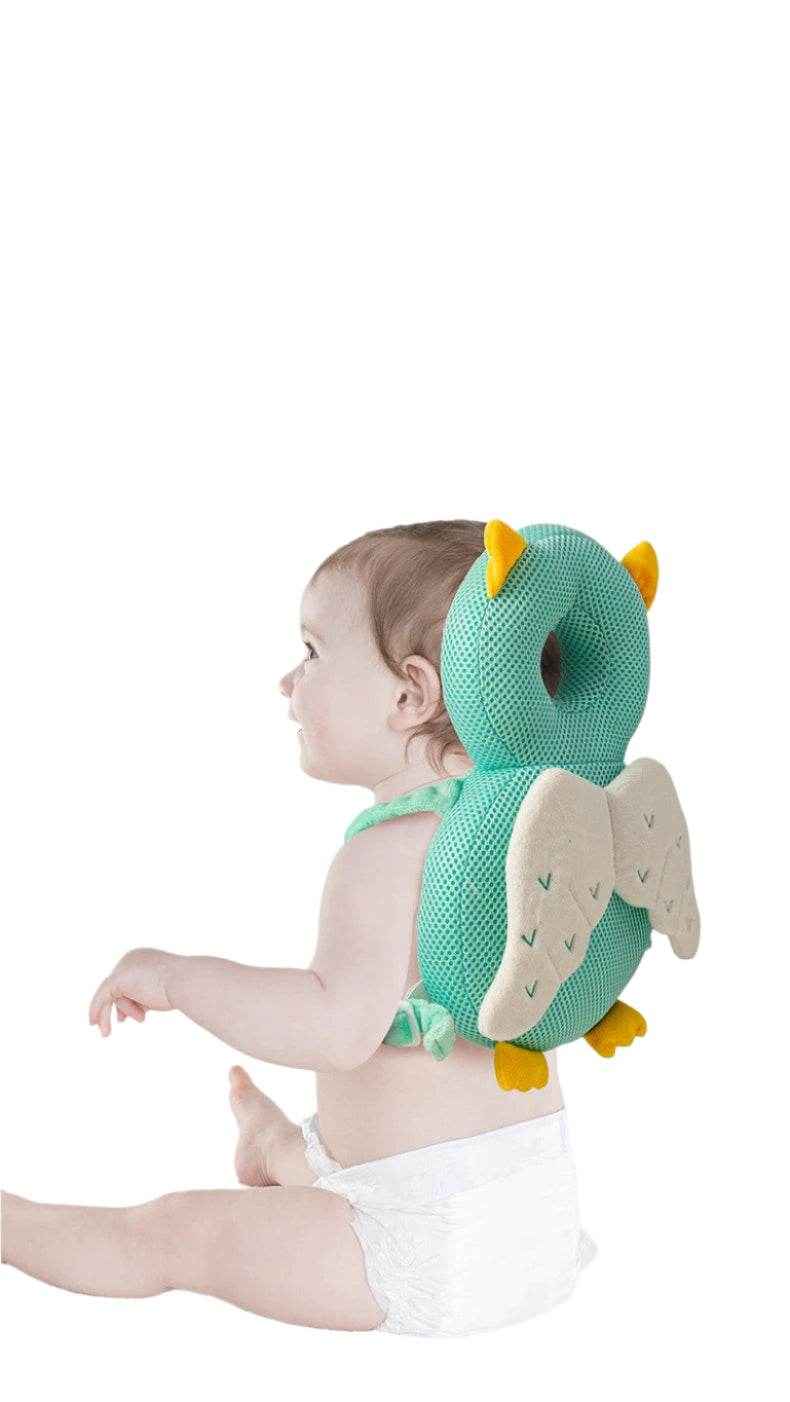 🛡️Baby Head Protector Cushion for Boys Learning to Walk with Cute Wings and Bump Safety - ThiGui