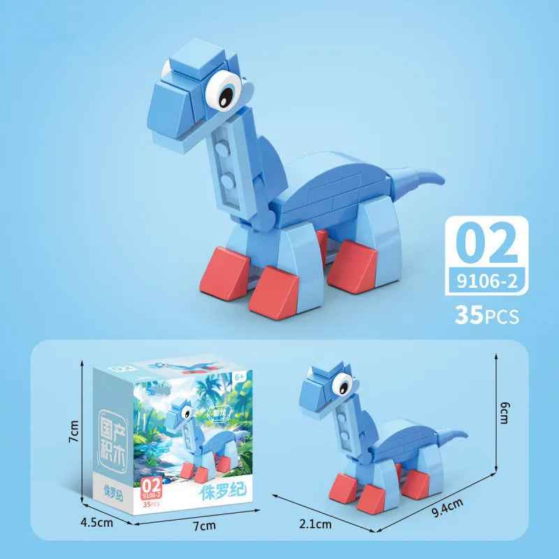 🕷️ Snap Together a Wild World – Insect & Animal Block Creatures for Kids & Collectors! 🐜🦂 - ThiGui