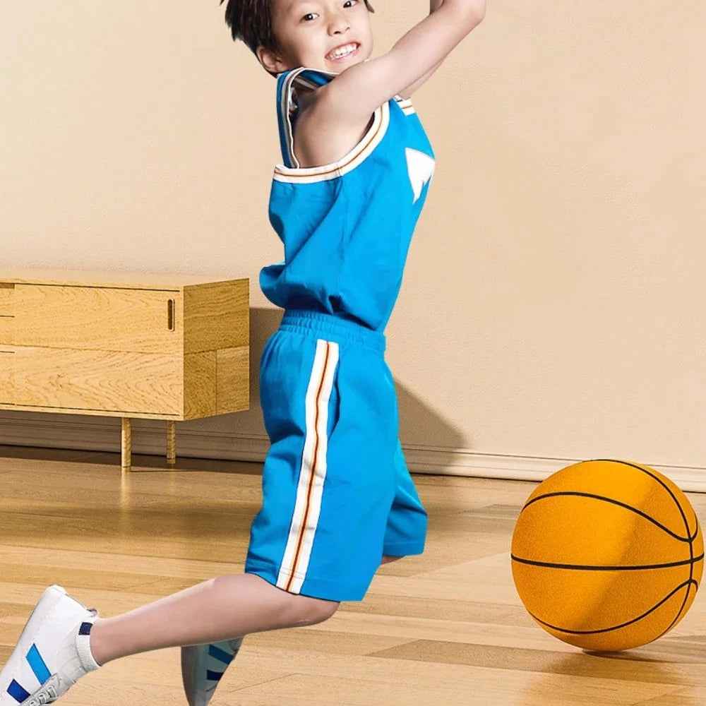 🏠Bounce Without the Bang! Soft Foam Basketball for Indoor Fun - ThiGui