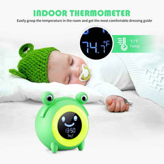 ⏰ Wake Up Happy – Animal Alarm Clock & Sleep Trainer for Kids! 🐻🌈 - ThiGui