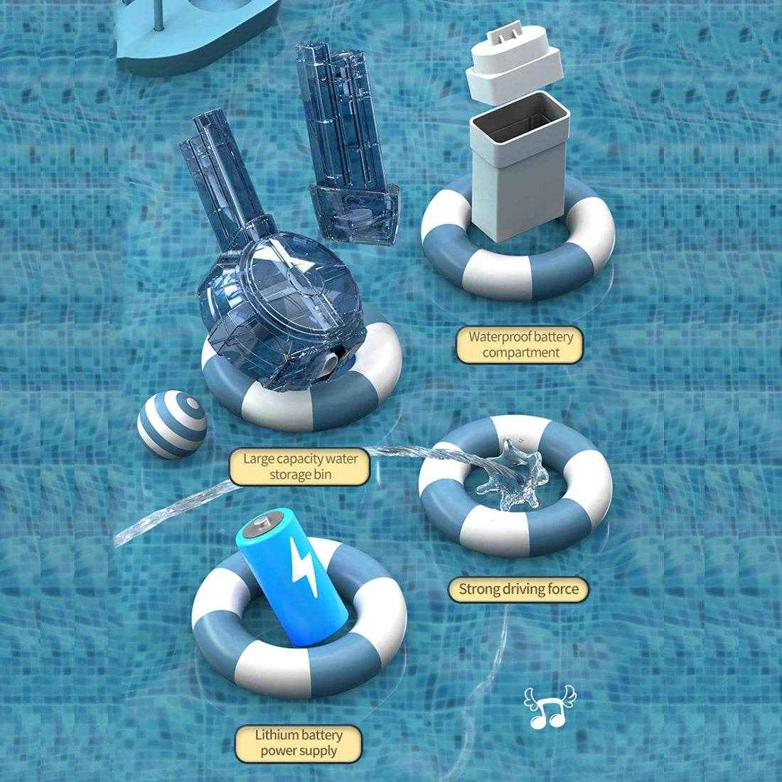 🎁Electric M416 Water Gun for Boys Who Want Epic Splash Battles This Summer - ThiGui