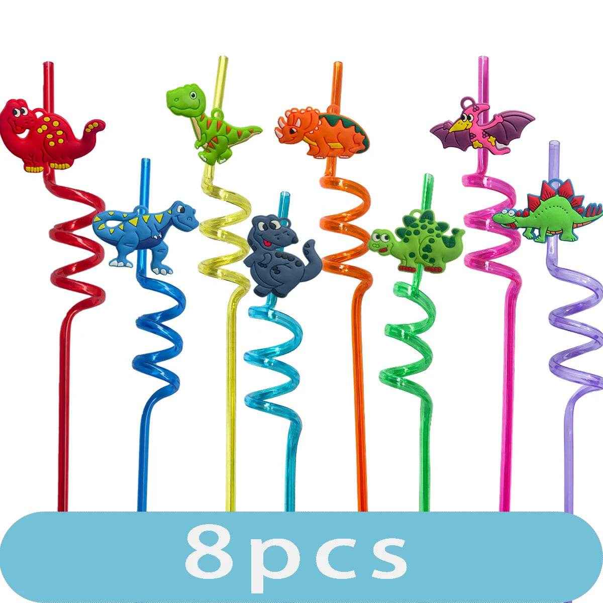 🦖Roar-some Dino Straws – Reusable Fun for Dino-Loving Boys! - ThiGui