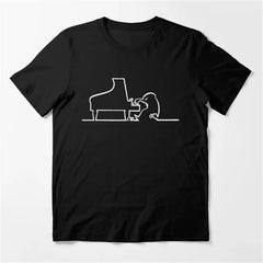 😄 Classic Charm on a Tee! La Linea Cartoon T-Shirt for Stylish Little Characters 👕✨ - ThiGui