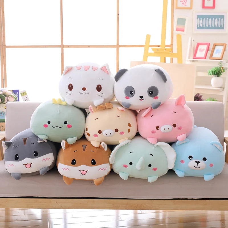 🦄 90cm Cuddly Animal Plush Pillow – Huggable Friends for Sweet Dreams! 🧸💤 - ThiGui