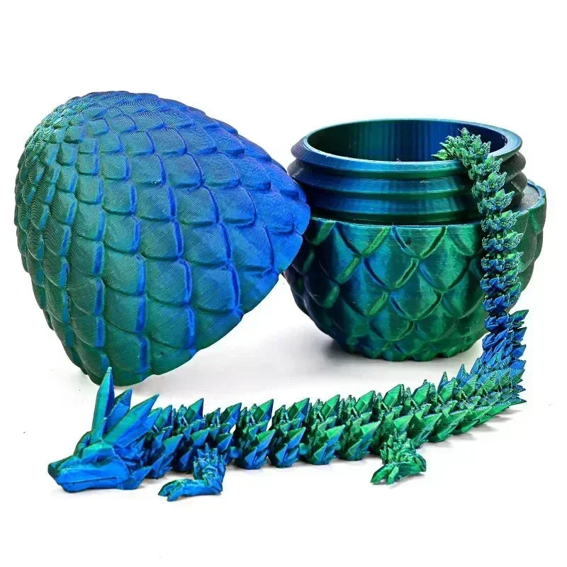 🐉✨ 3D Dragon Egg Surprise – Magical Movable Dragon Toy for Creative Kids! ✨🐉 - ThiGui