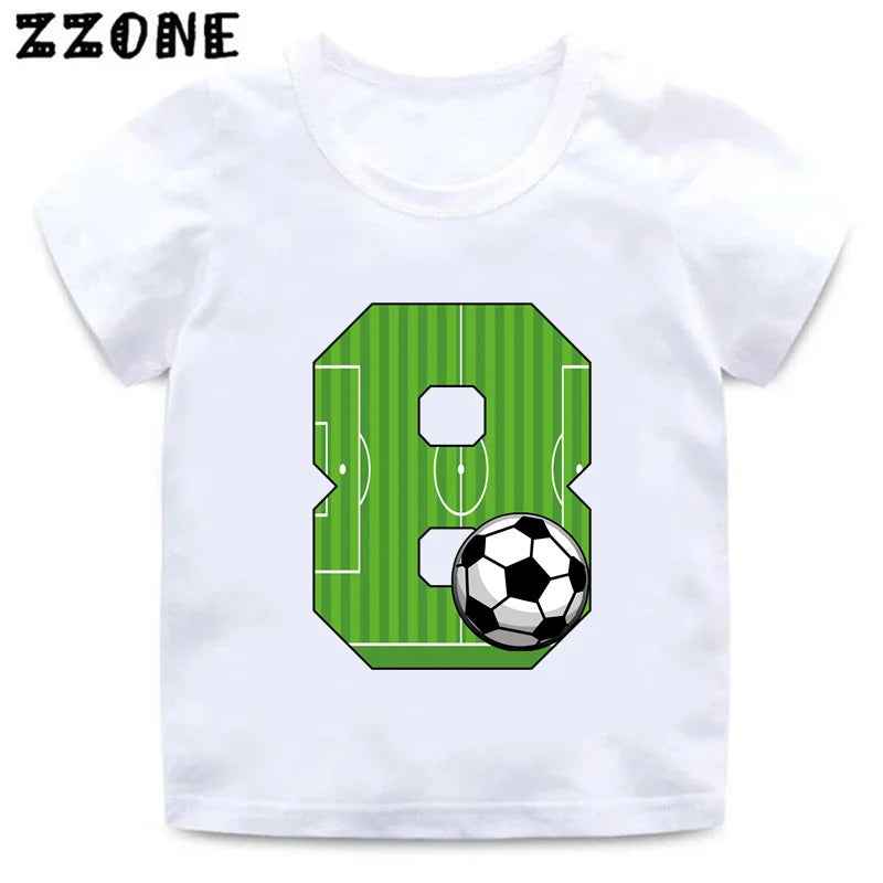 ⚽ Birthday Star on the Pitch! Football Tee for Little Champs - ThiGui