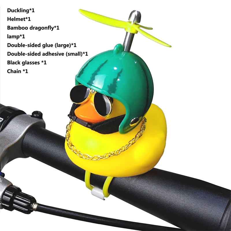 🚴Quack & Glow! The Little Yellow Duck That Lights Up Every Ride - ThiGui