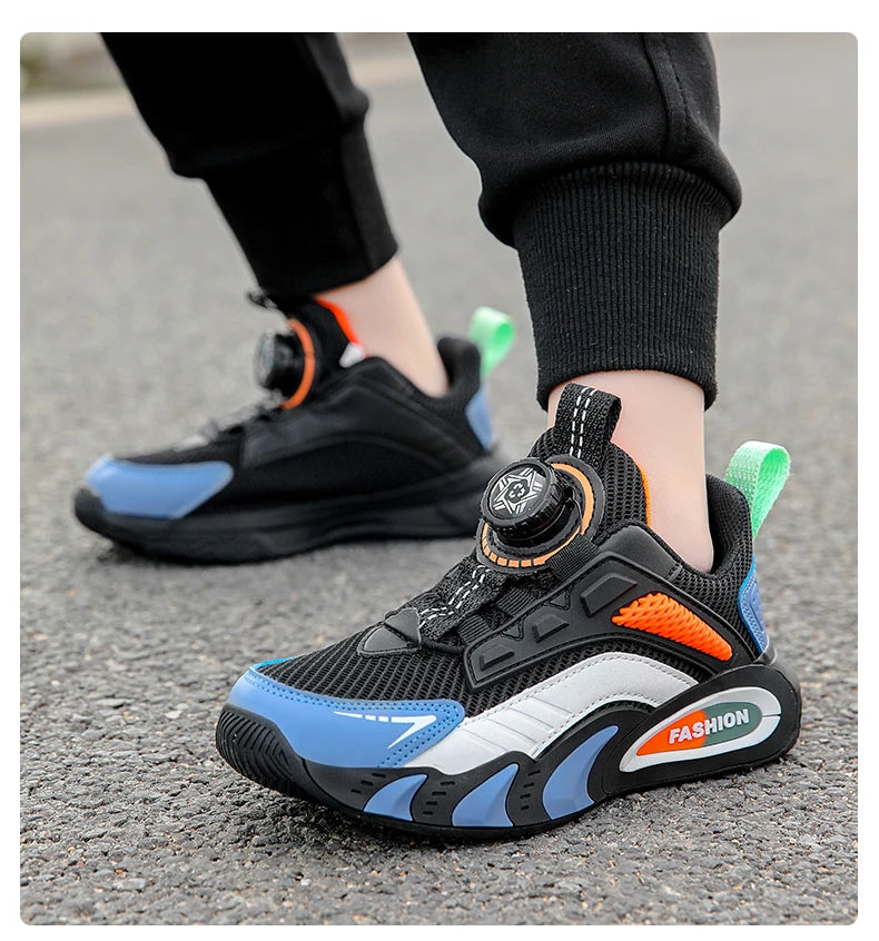 🌟 Light-Up Their Steps! 💨 Breathable Spring Sneakers for Boys 👟✨ - ThiGui
