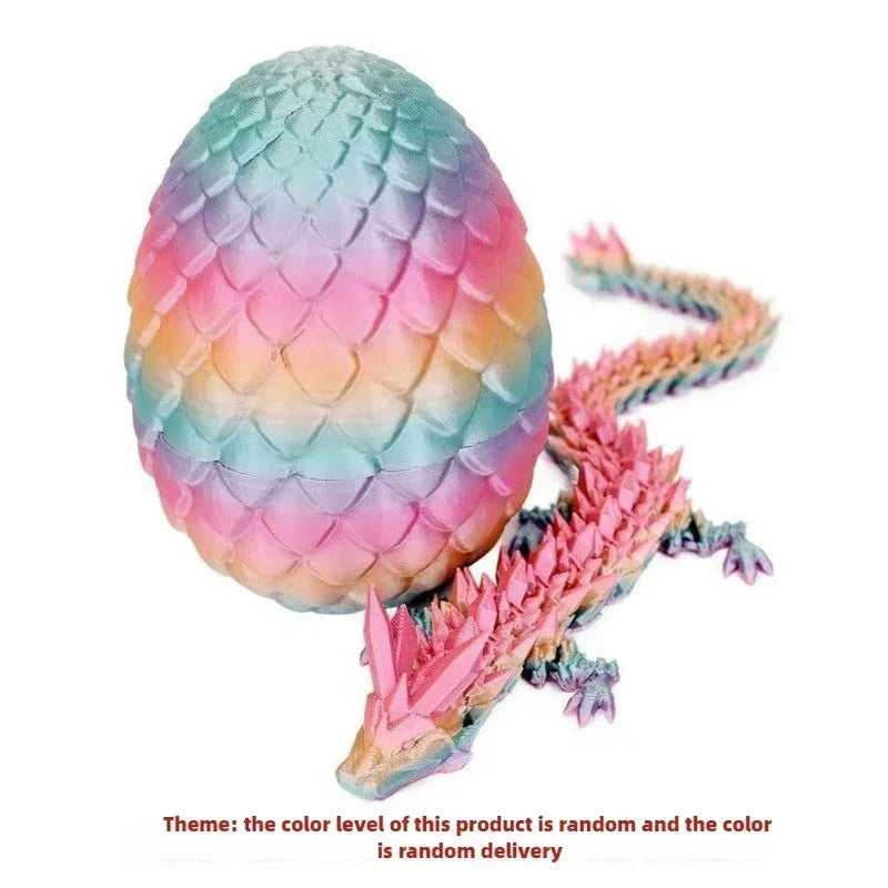 🐉✨ 3D Dragon Egg Surprise – Magical Movable Dragon Toy for Creative Kids! ✨🐉 - ThiGui