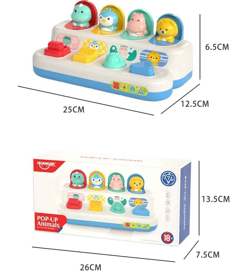 👶 Tap, Pop & Discover – Sensory Toy for Smart Little Explorers! 🌈🧠 - ThiGui