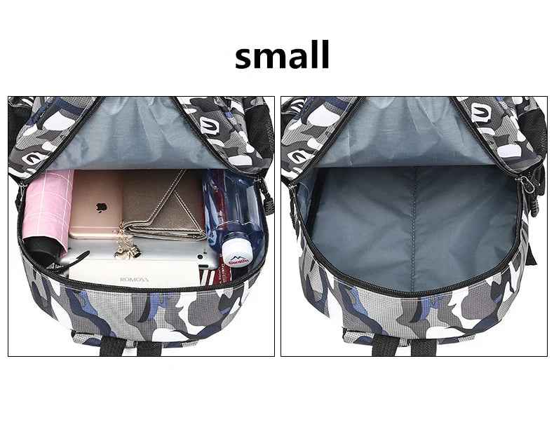 🎒Camouflage Cool! Rugged Backpack for School & Adventure-Loving Boys 🪖 - ThiGui