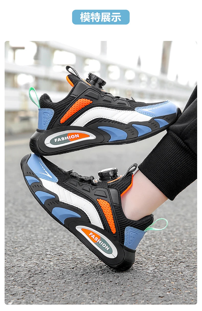 🌟 Light-Up Their Steps! 💨 Breathable Spring Sneakers for Boys 👟✨ - ThiGui