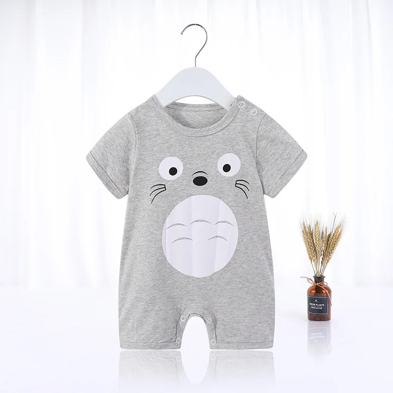 🍃 100% Cotton Summer Baby Romper – Soft, Safe & Super Sweet! 👶 - ThiGui