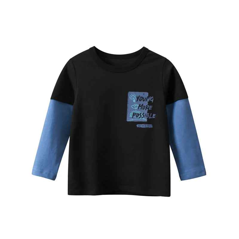 🦖Roarsome Dino Tees – Long Sleeve Fun for Little Explorers! - ThiGui