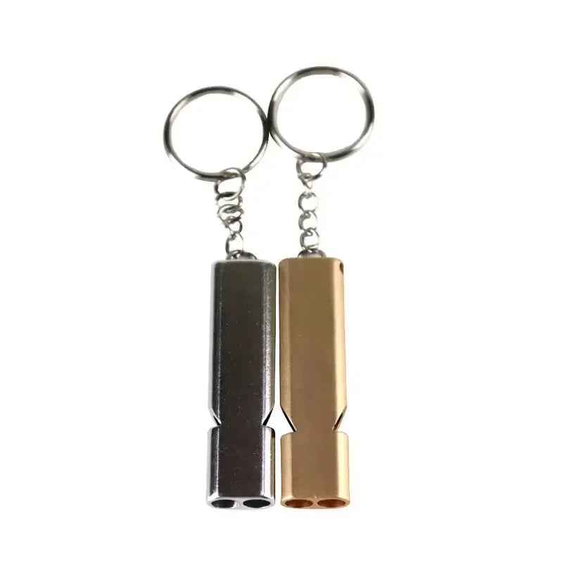 🛡️Flat Dual-Tone Safety Whistle – Compact & Loud for Outdoor Adventures with Your Little Explorer - ThiGui