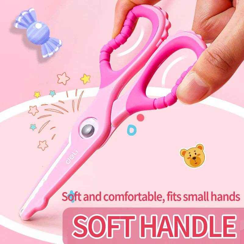 🎨Snip-Safe Fun! Adorable Cartoon Scissors for Little Hands & Big Ideas - ThiGui