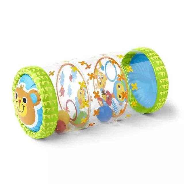 👶Tummy Time Fun – Soft Roller Toy That Gets Baby Moving & Giggling! - ThiGui
