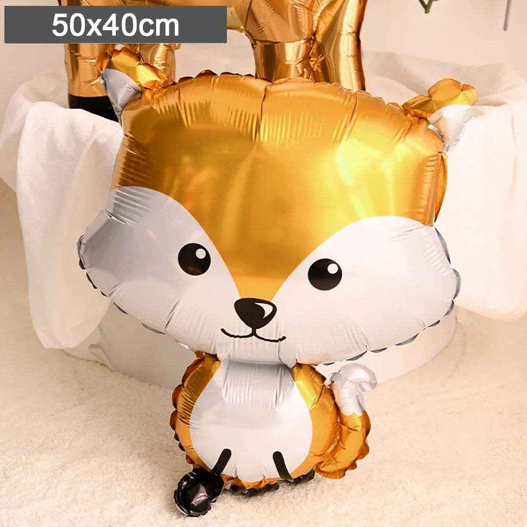 🐿️Whimsical Forest Friends Balloons – Add Woodland Magic to Your Boy’s Party! - ThiGui