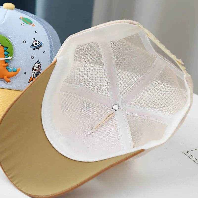 🌞Cool Dino Summer Hat for Boys – Light, Breezy & Sun-Smart Fun! - ThiGui
