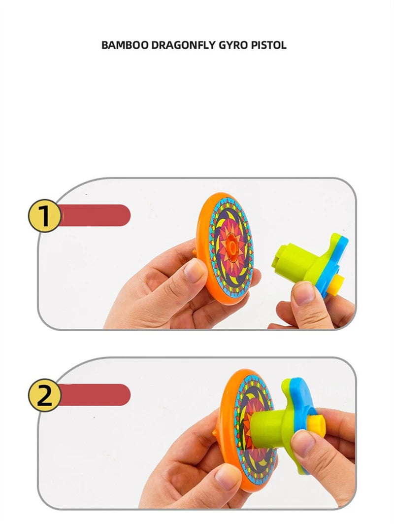 🌀🎯 Stacking Gyro Spinner – Spin, Stack & Launch for Endless Fun! 🚀👦v - ThiGui