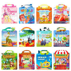 🎨Reusable Animal Scene Sticker Book – Endless Imaginative Fun! 📚✨ - ThiGui