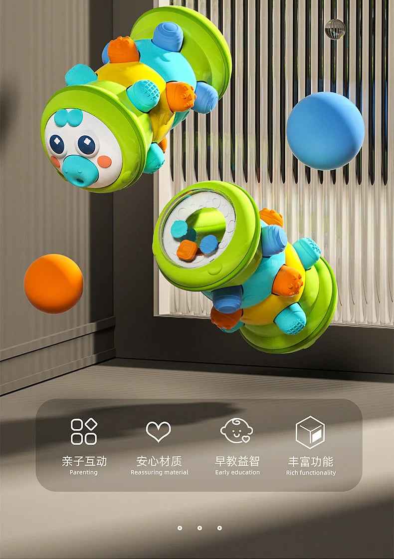 🌀 Roll, Reach & Grow – Tummy Time Roller for Curious Little Movers! 👶🎈 - ThiGui