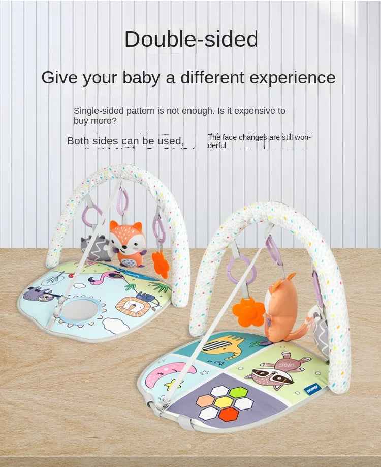 🍼 Car Seat Activity Toy – Kick, Grab & Explore on the Go! 🚗🎠 - ThiGui