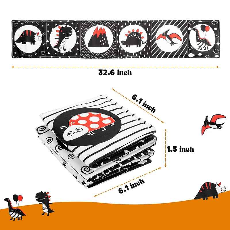 📘 Sensory Soft Baby Books – A Tiny Treasure for Little Hands 🍼👶 - ThiGui