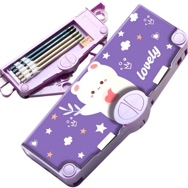 🎨The Secret Agent Pencil Case – Double-Layer Storage with Password Lock for Smart & Stylish Boys - ThiGui